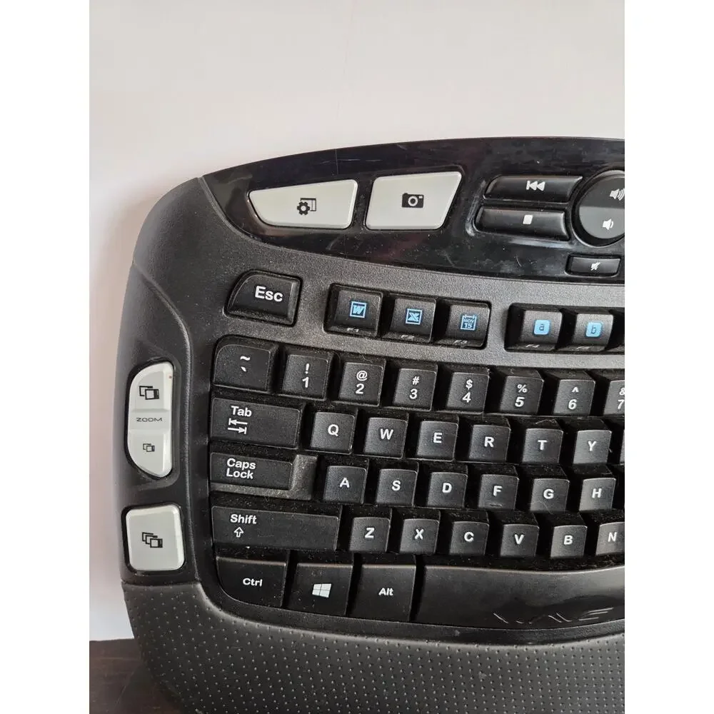 Logitech K350 Y-RBN90 Wireless Wave Ergonomic Keyboard - US - Black (920-001996)